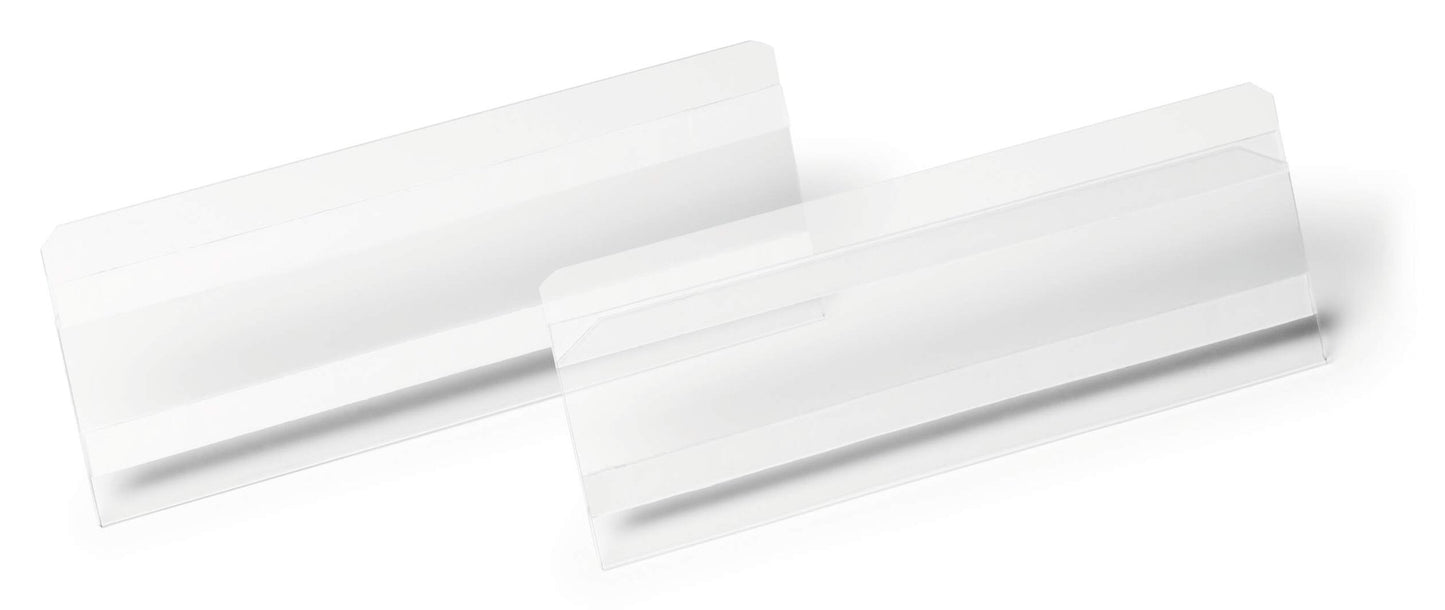 Durable Adhesive Pocket 1/2 A5 Clear (10)