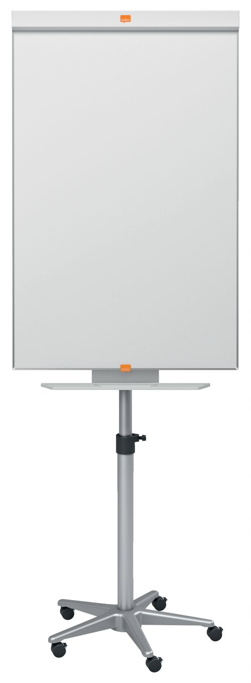 Nobo Barracuda Mobile Flipchart Easel Magnetic 745x690mm Grey 1902386 DD