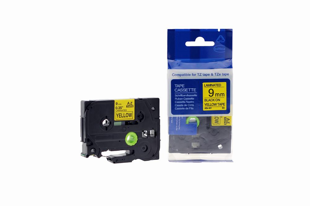 Compatible Brother P-Touch TZe-621 Cassette