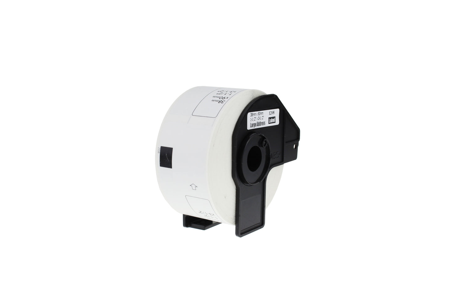 Compatible Brother DK-11208 Large White Paper Address Labels Roll of 400 (38mm x 90mm)