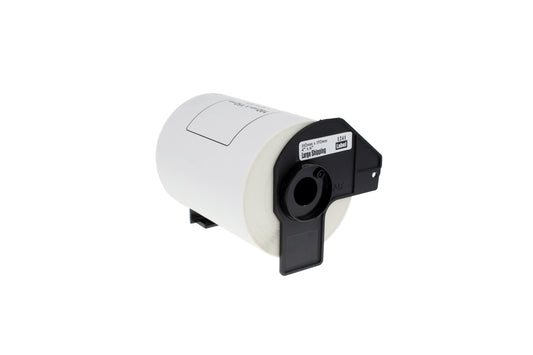 Compatible Brother DK-11241 Large White Paper Shipping Labels Roll of 200 (102mm x 152mm)