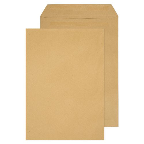 ValueX Everyday Envelopes C4 Manilla Pocket Plain Self Seal 80gsm 324x229mm (Pack 250) - 1385