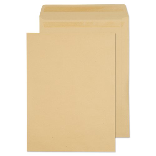 ValueX Everyday Envelopes Manilla Pocket Plain Self Seal 120gsm 406x305mm (Pack 250) - 13896