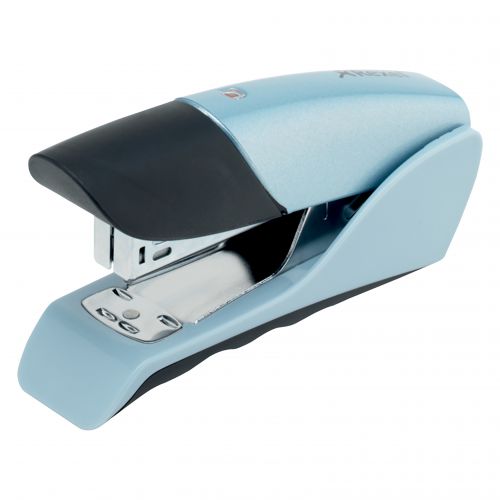 Rexel Gazelle Half Strip Stapler Metal 25 Sheet Silver/Black 2100790