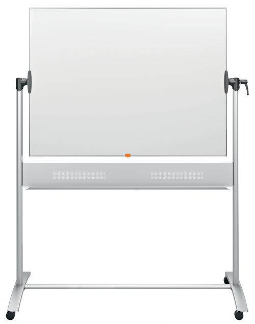 Nobo Prestige Mobile Magnetic Enamel Whiteboard 1200x900mm 1901033 DD