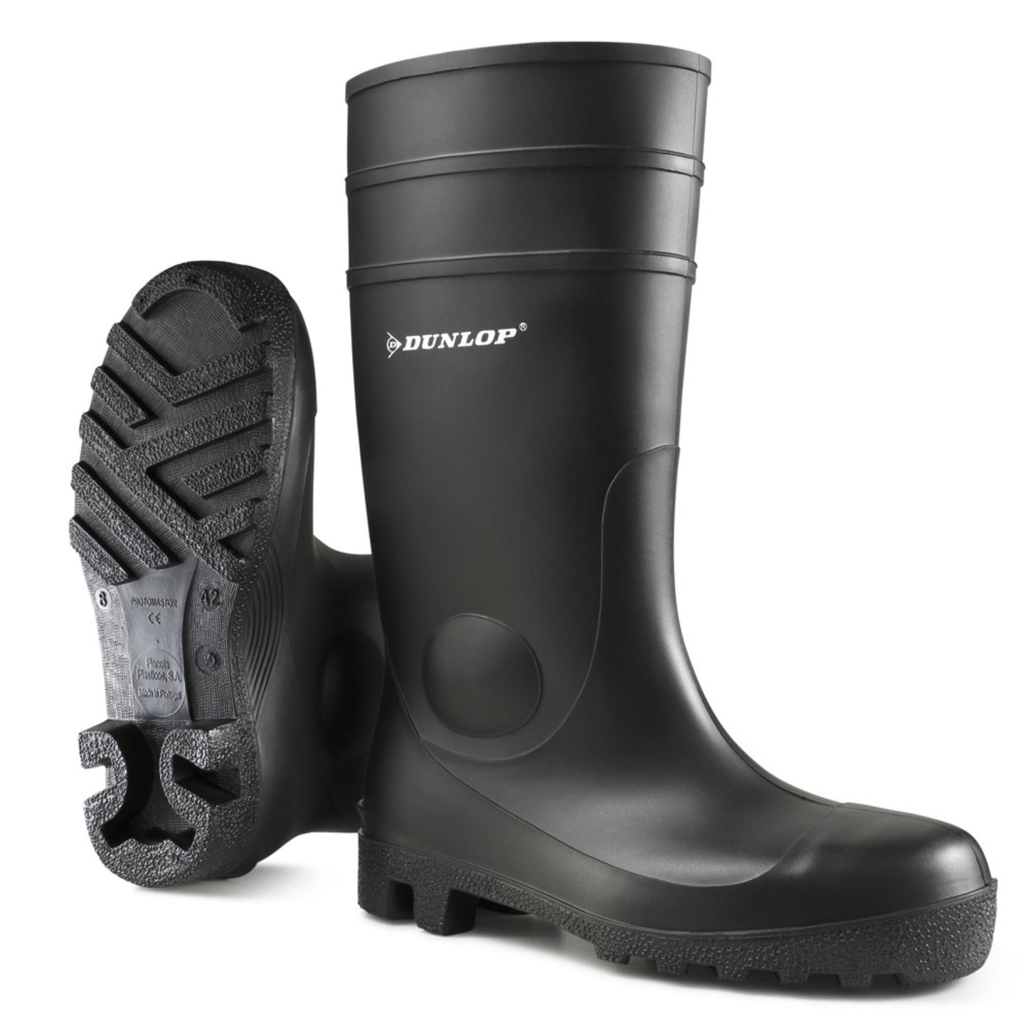 Dunlop Protomaster Full Safety PVC Wellington Black 06.5