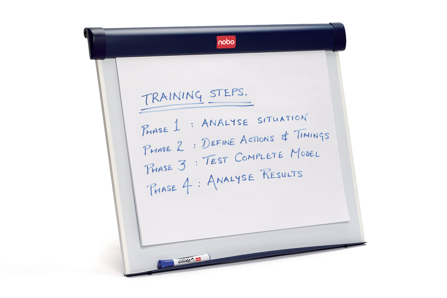 Nobo Barracuda Desktop Flipchart Easel Magnetic 675x550mm 1902267 DD