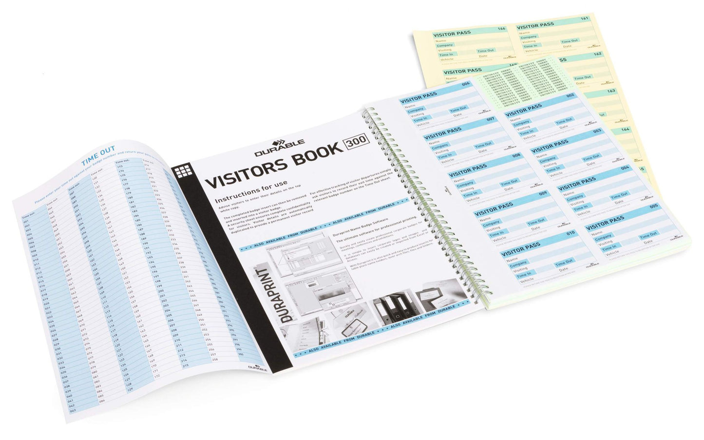 Durable Visitor Book 300 Refill Pack
