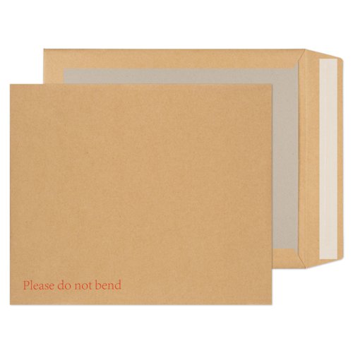 Blake Everyday Envelopes Manilla Pocket Peel and Seal Board Back 120gsm 318x267mm (Pack 125) - 14935