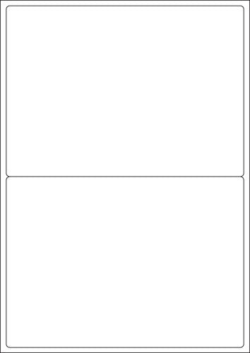 ValueX Multipurpose Label 199.6x143.5mm 2 Per A4 Sheet White (Pack 200 Labels) - 15117SM
