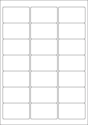 ValueX Multipurpose Label 63.5x38.1mm 21 Per A4 Sheet White (Pack 2100 Labels) - 15138SM