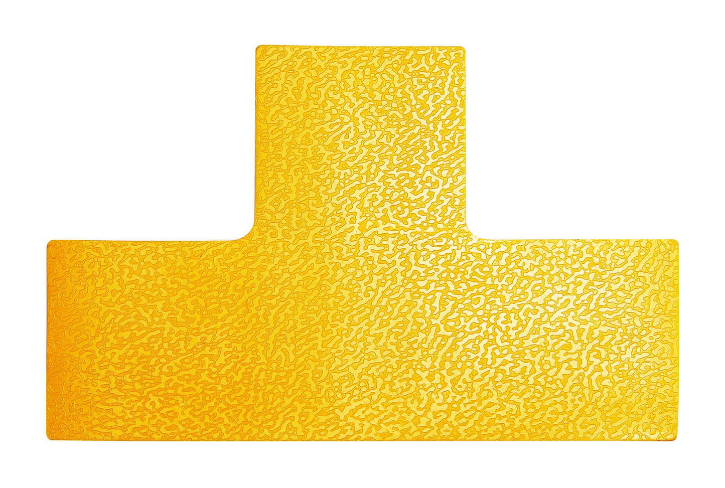 Durable Floor Shape ""T"" Yellow (10)