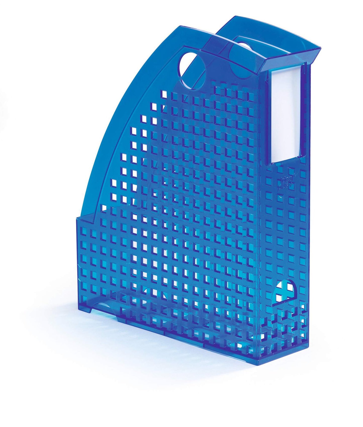 Durable TREND Magazine Rack Clear Blue