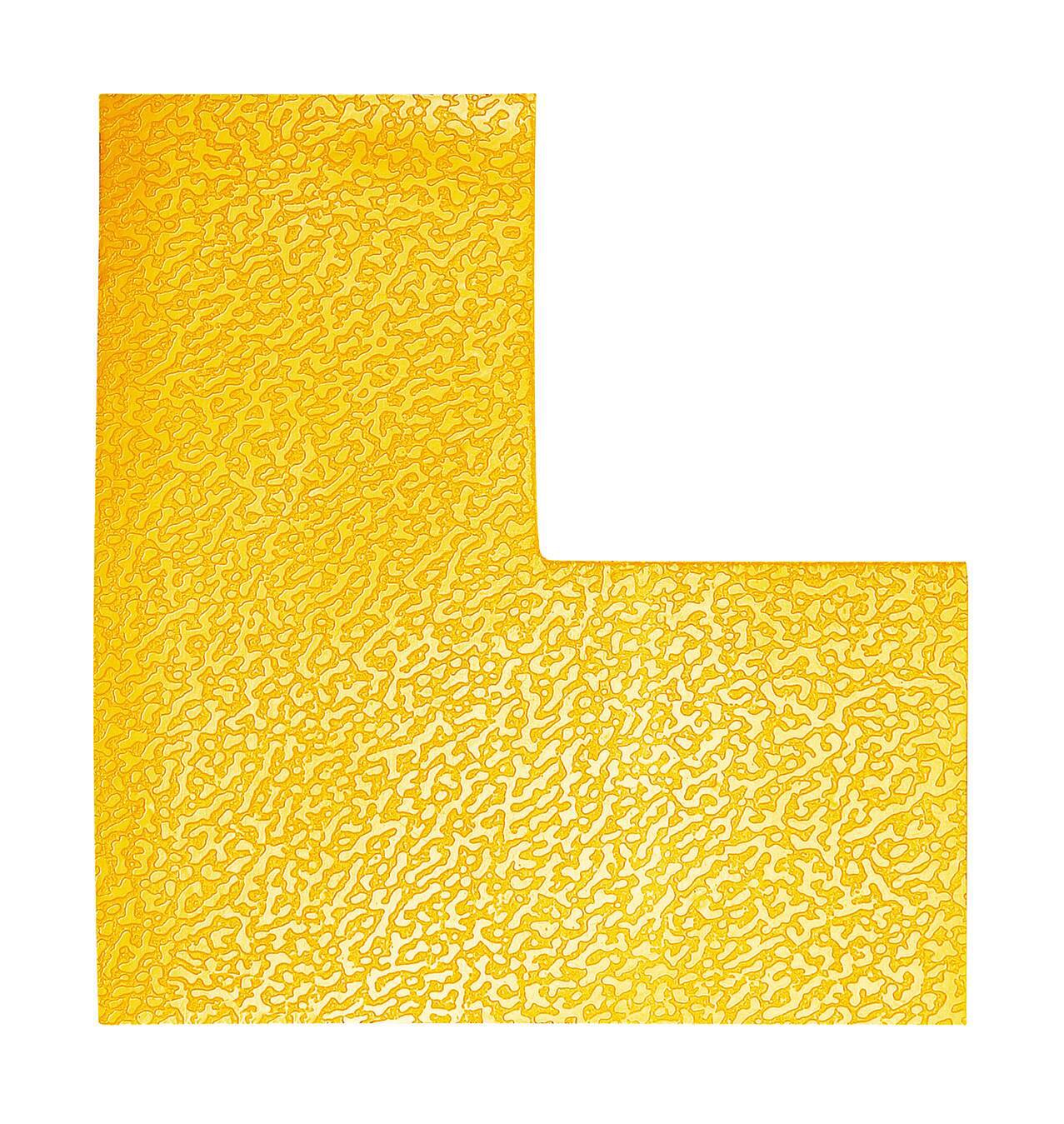 Durable Floor Shape ""L"" Yellow (10)