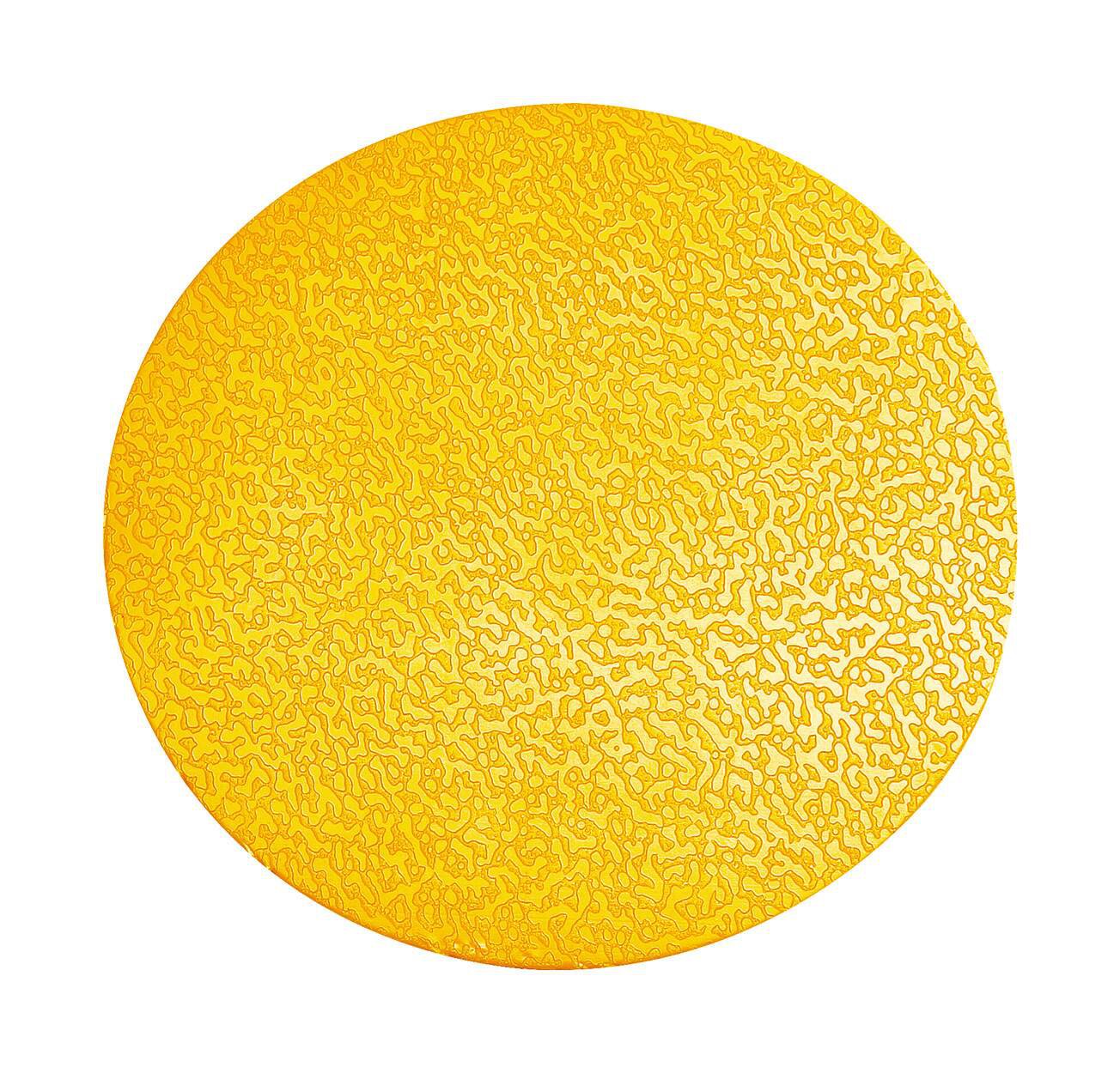 Durable Floor Shape ""Point"" Yellow (10)