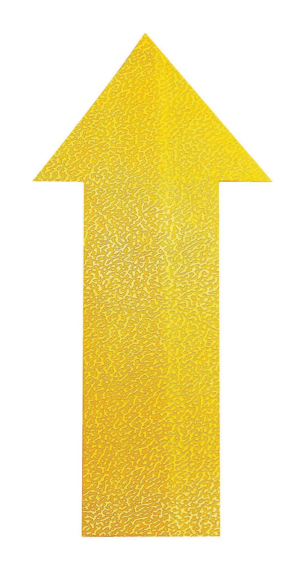 Durable Floor Shape ""Arrow"" Yellow (10)