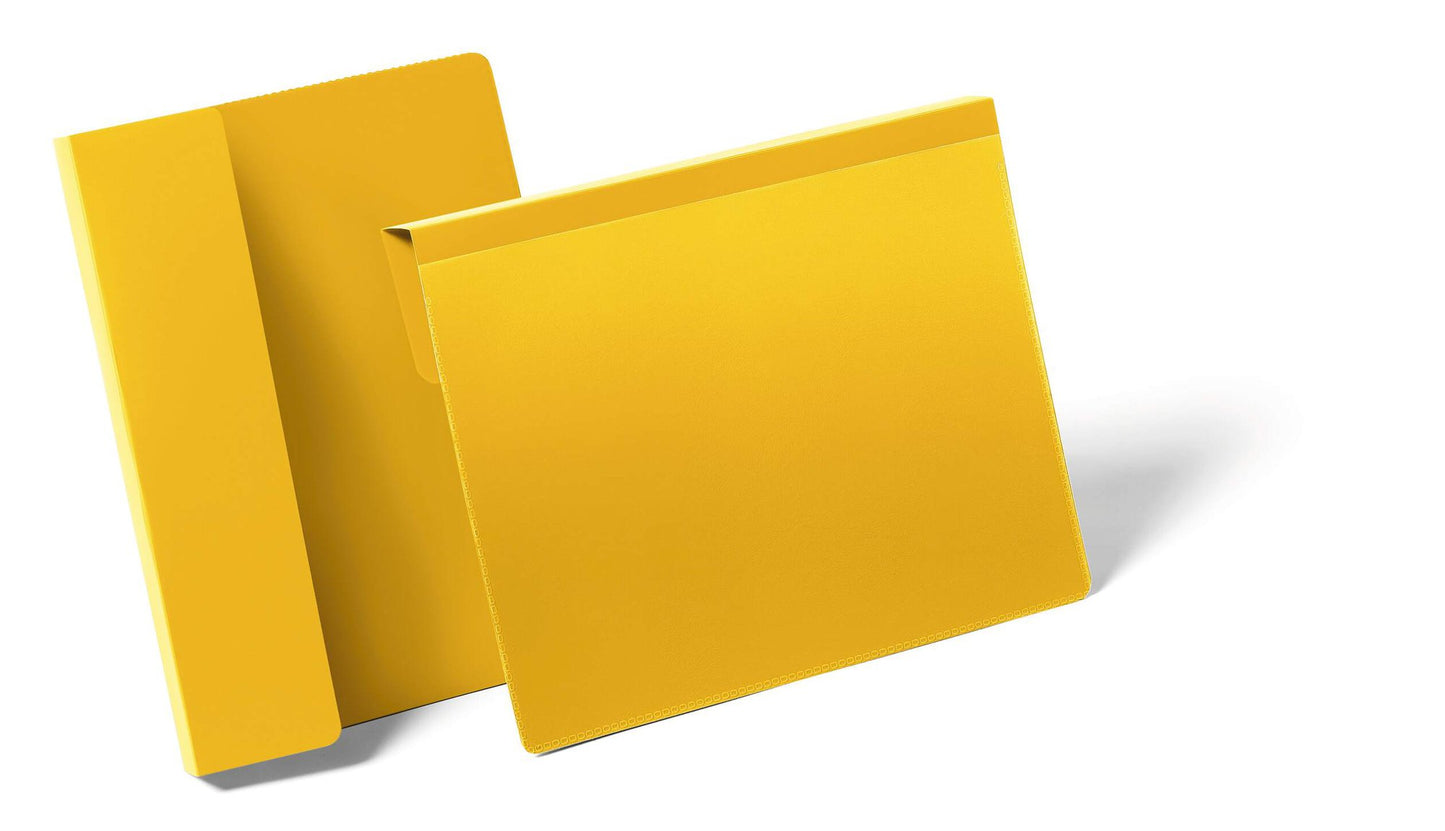 Durable Hanging Pocket A5 Yellow (50)