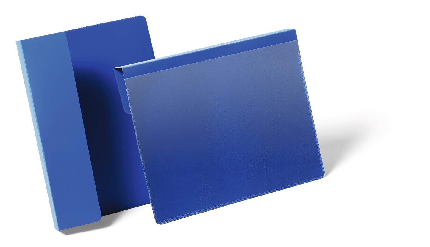 Durable Hanging Pocket A5 Blue (50)