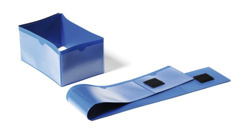 Durable Pallet Foot Ticket Sleeve Document Label Pockets Blue (Pack 50) - 172407