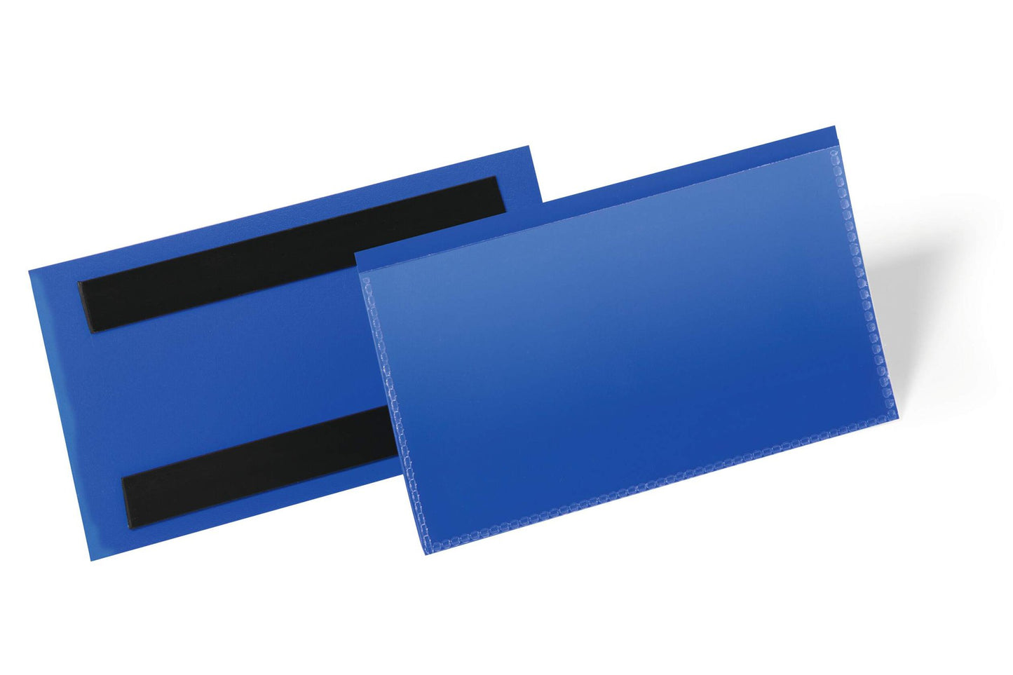 Durable Magnetic Pocket 150x67mm Blue (50)