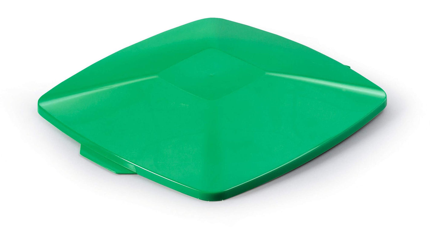 Durable DURABIN 40L Square Lid Green