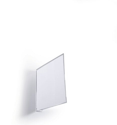 Durable Self-Adhesive Warehouse Aisle Marker Sign 149mm Clear (Pack 10) - 185619