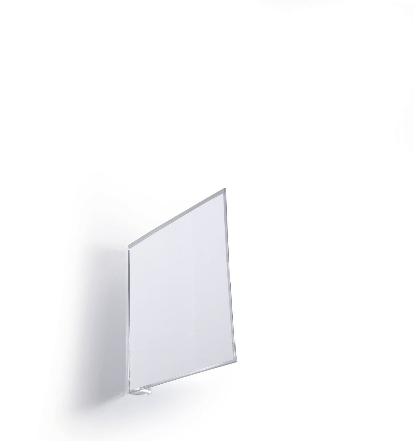 Durable Self-Adhesive Warehouse Aisle Marker Sign 149mm Clear (Pack 10) - 185619