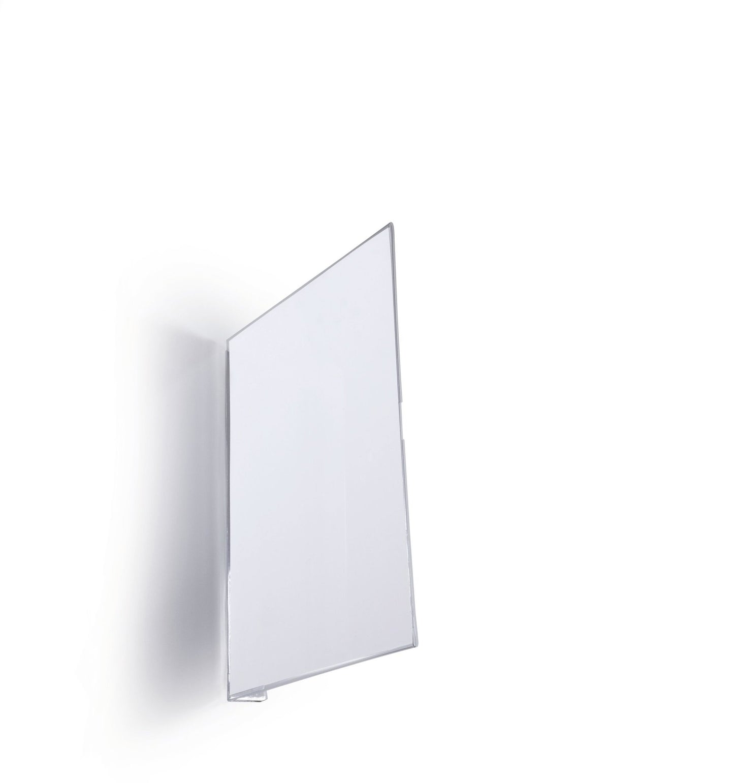 Durable Self-Adhesive Warehouse Aisle Marker Sign A5 Portrait Clear (Pack 10) - 185719