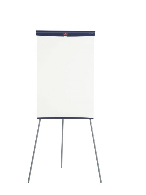 Nobo Basic Tripod Flipchart Easel Melamine Non-Magnetic 680x680mm 1905241 DD