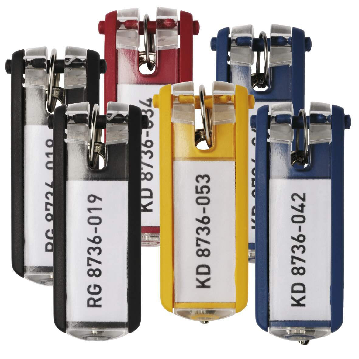 Durable Key Clips 24 Assorted (24)