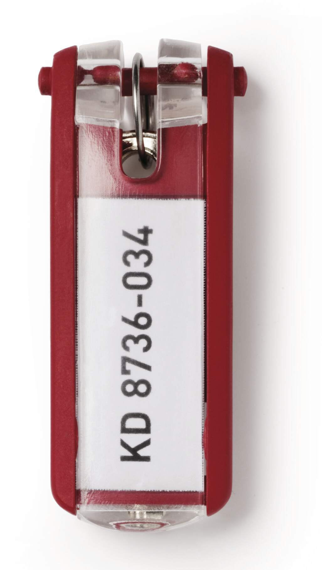 Durable Key Clips 6 Red (6)