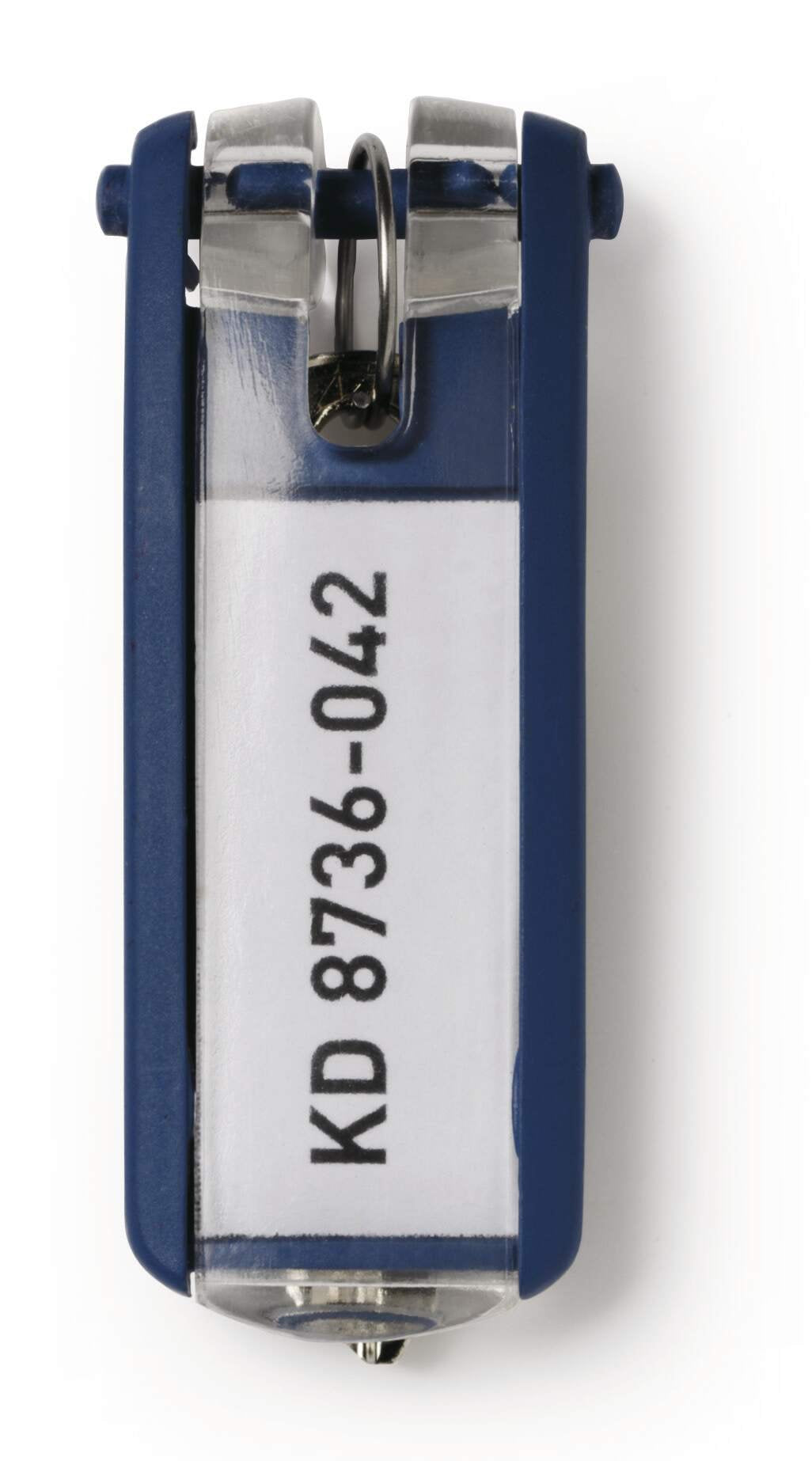 Durable Key Clips 6 Dark Blue (6)