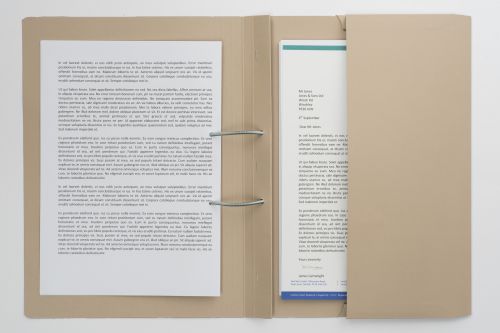 Guildhall Pocket Spiral File RH Pocket 315gsm Buff PK25 - 211/9061Z