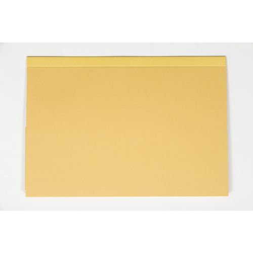 Guildhall Double Pocket Legal Wallet Reinforced Manilla Foolscap 315gsm Yellow (Pack 25) - 218-YLWZ