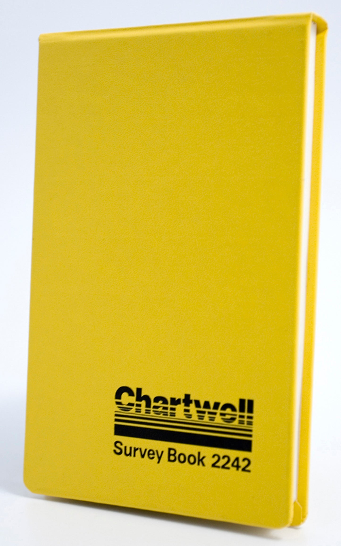 Chartwell Survey Dimension Book Weather Resistant 106x165mm Lined Numbered 1 Up Each Opening 160 Pages Yellow - 2242Z