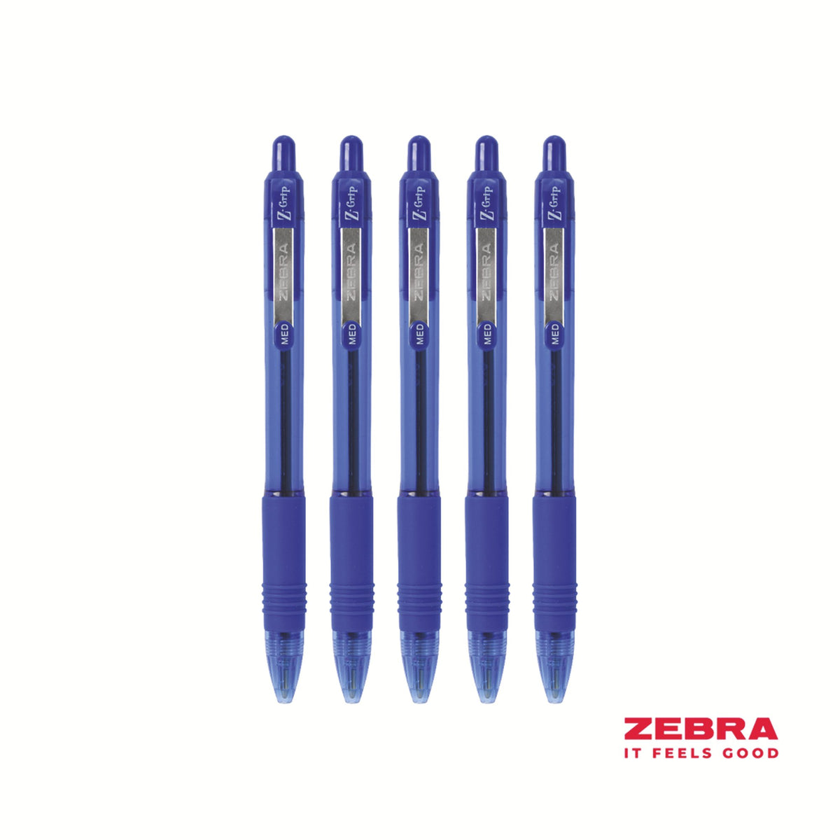 Z-Grip Smooth Retr BPnt Pen Blue Box12
