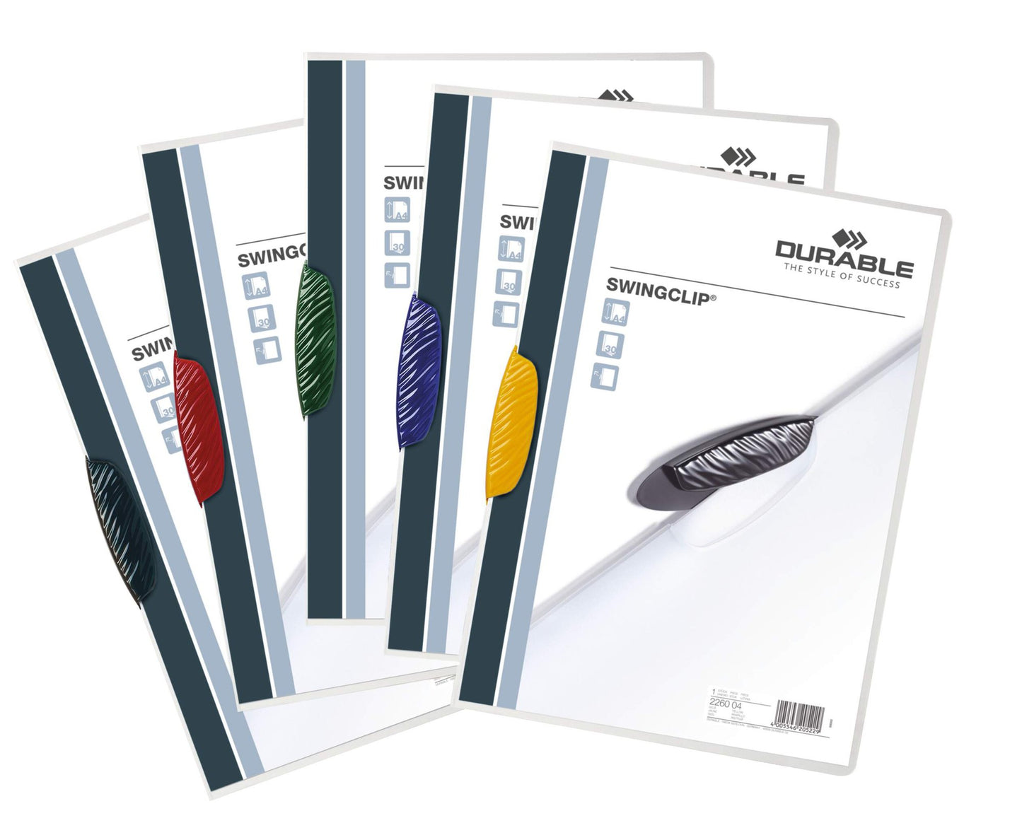 Durable SWINGCLIP A4 Folder Assorted (25)