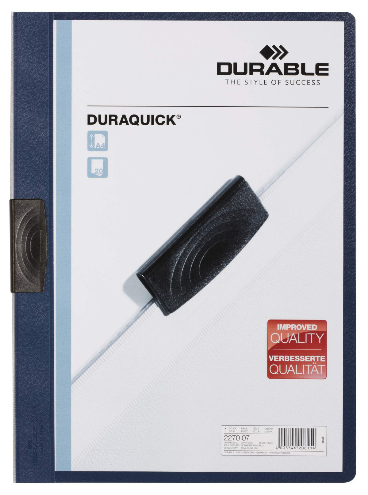 Durable DURAQUICK A4 Folder Dark Blue (2
