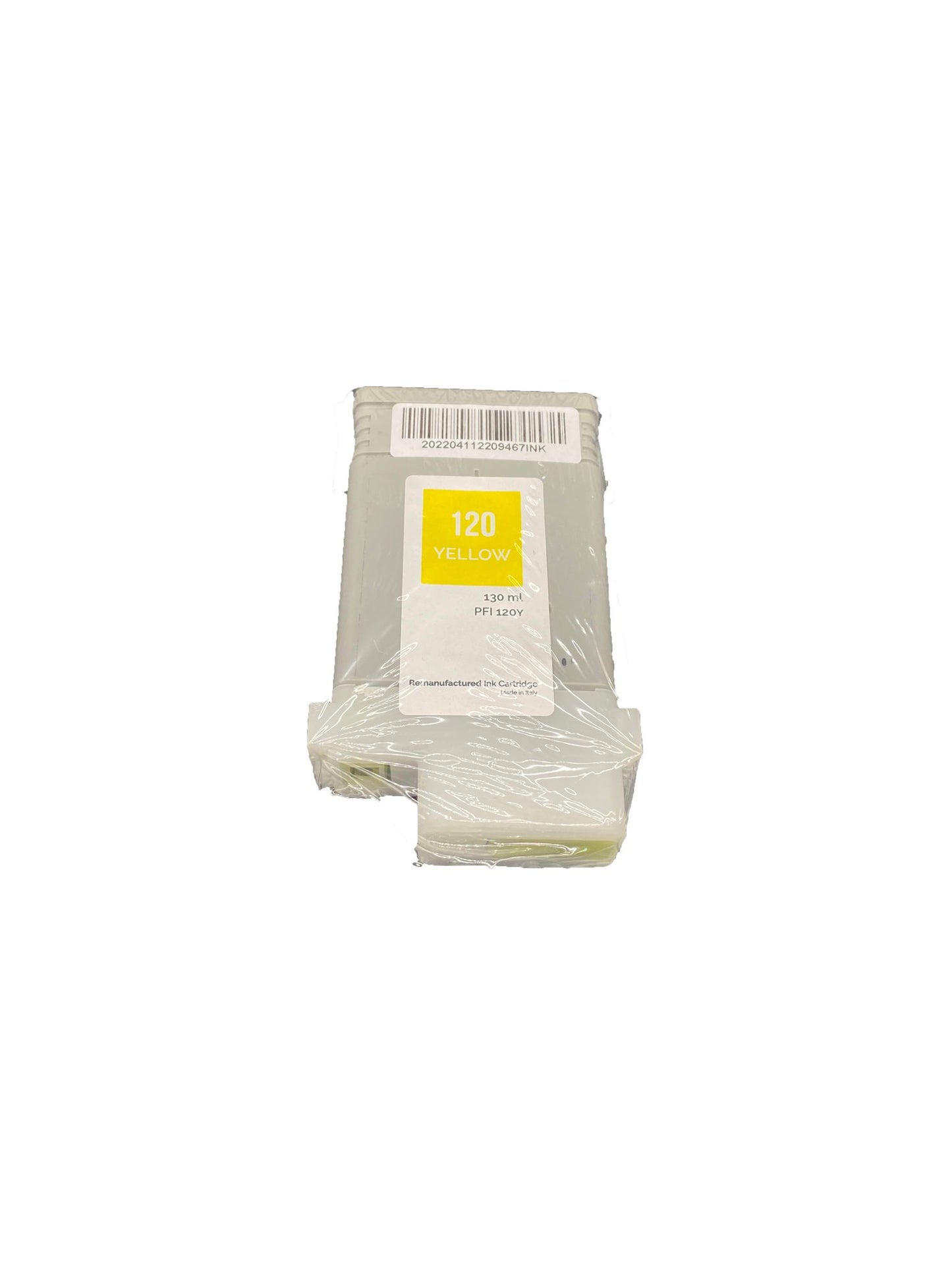 Reman Canon PFI-120Y Yellow Ink Cartridge