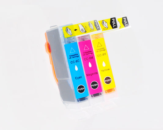 Comp Canon IP4200 CMY Pk 3 Ink Ctg CLI-8CMY 0621B026