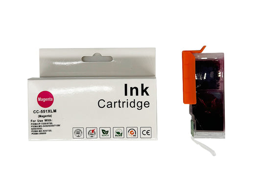 Comp Canon IP7250 CLI-551 XLM Magenta Ink Ctg  [CC-551M XL]