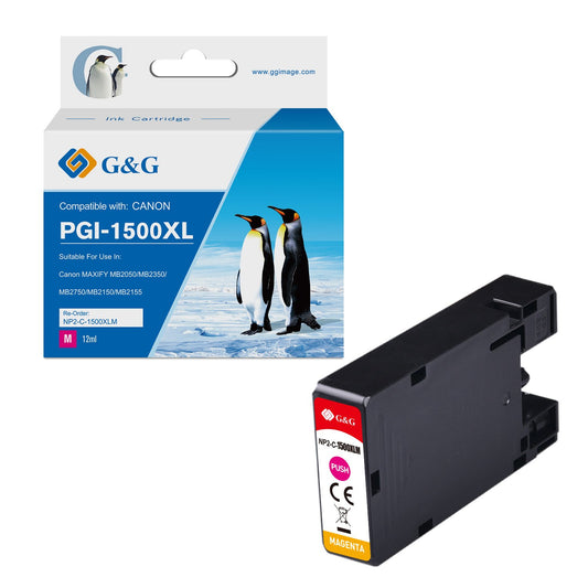 Compatible Canon PGI-1500XLM Hi Yld Mag Ink Ct