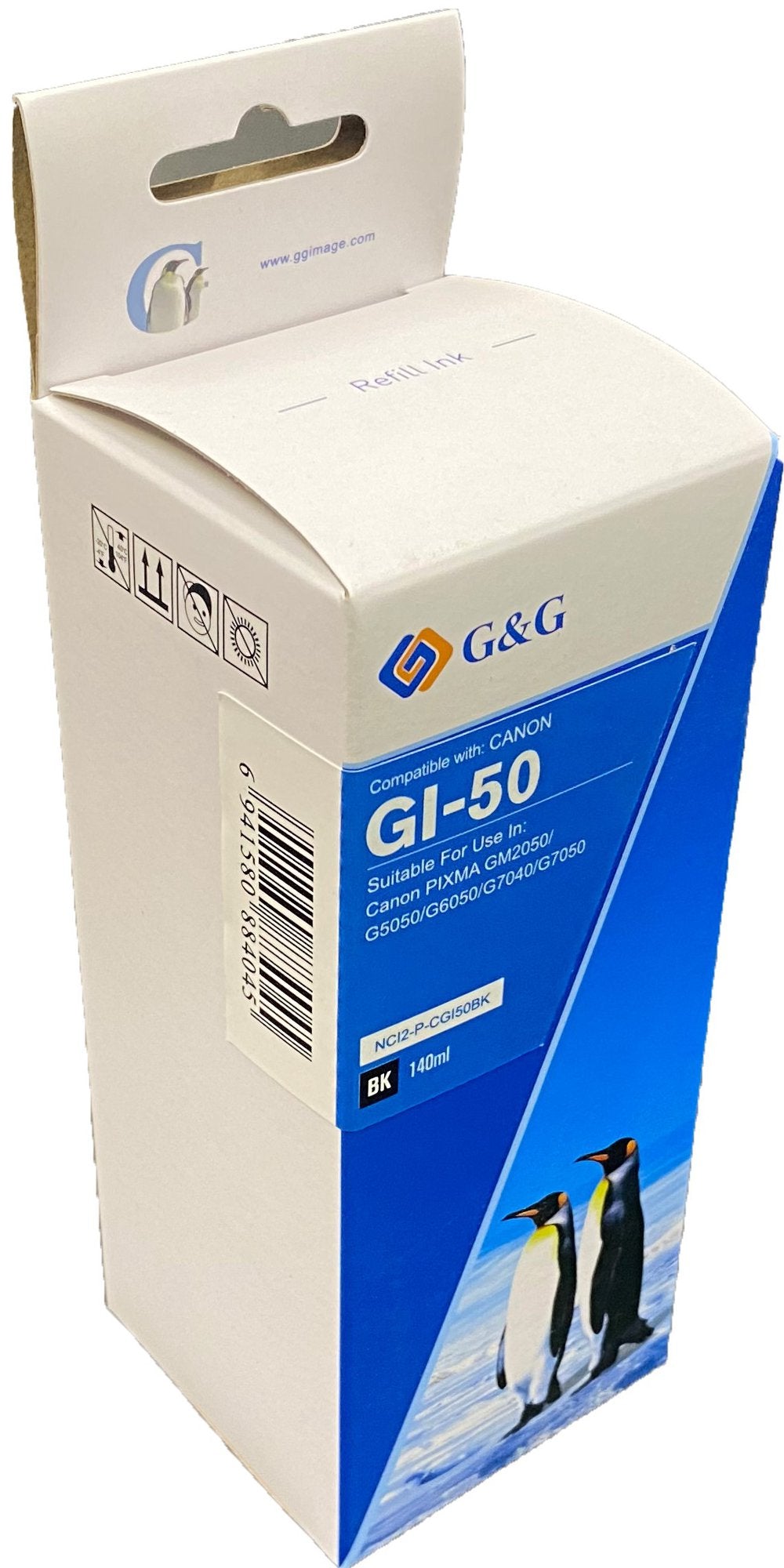 Comp Canon G+G GI-50PGBK Black Ink Bottle