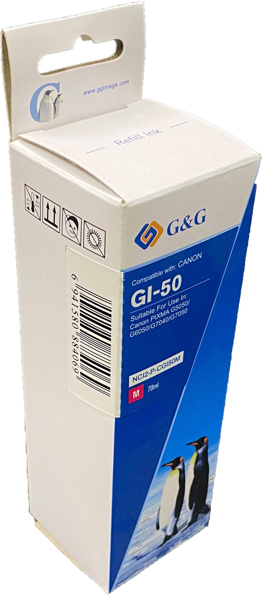 Comp Canon G+G GI-50M Magenta Ink Bottle