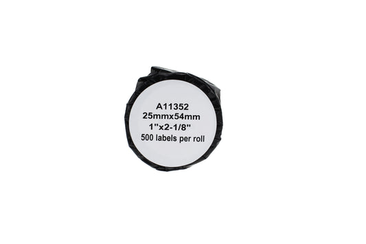 Comp Dymo 11352 Large Return Address Labels (Paper) Pack of 500 S0722520 (25mm x 54mm)