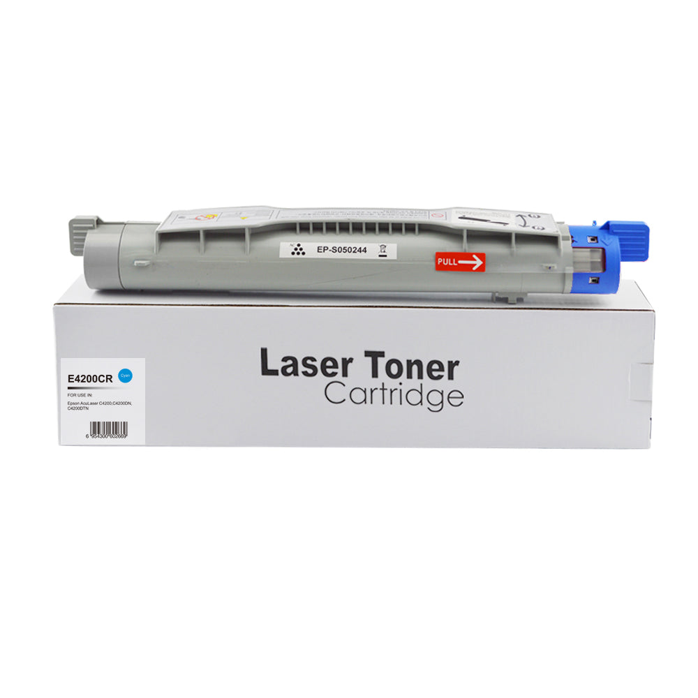 Remanufactured Epson C4200 Cyan Toner SO50244