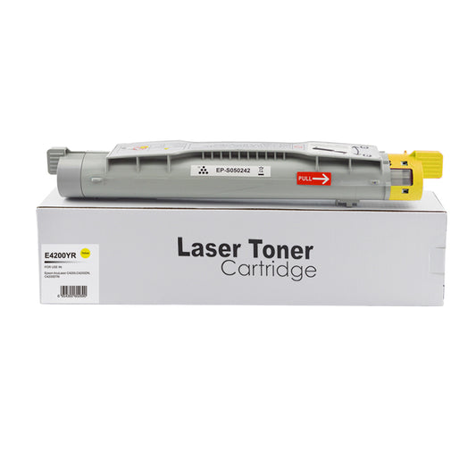 Remanufactured Epson C4200 Yellow Toner SO50242