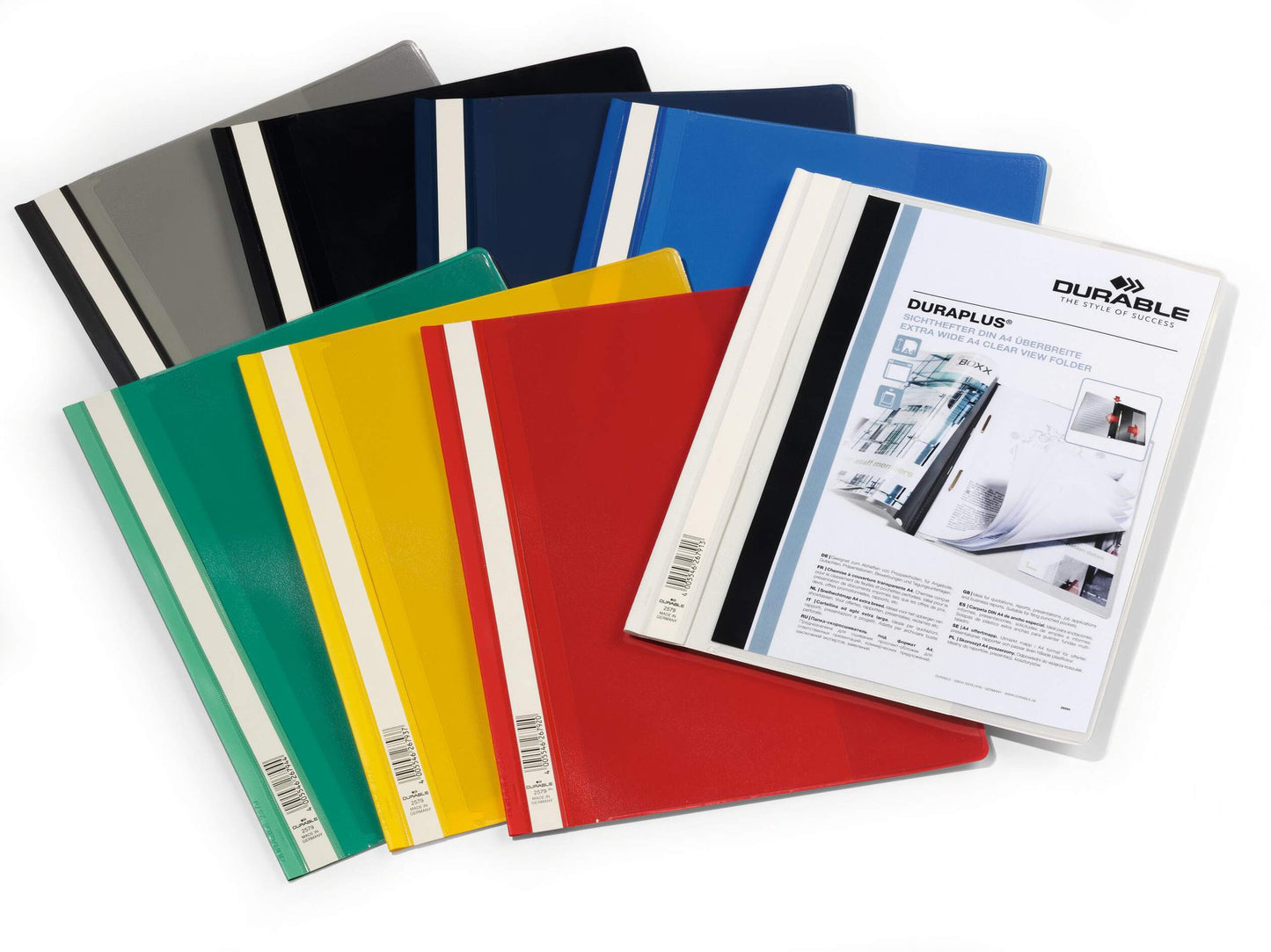 Durable DURAPLUS A4+ Folder Assorted (25)