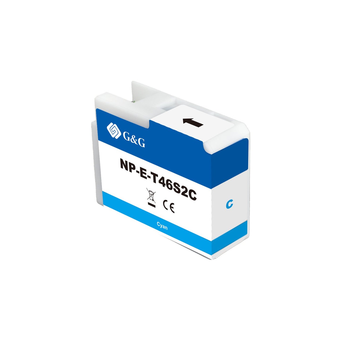 Comp Epson G+G T46S2 Cyan Ink Cartridge C13T46S200