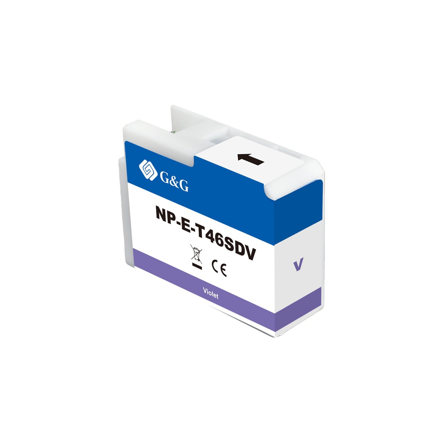 Comp Epson G+G T46SD Violet Ink Cartridge C13T46SD00